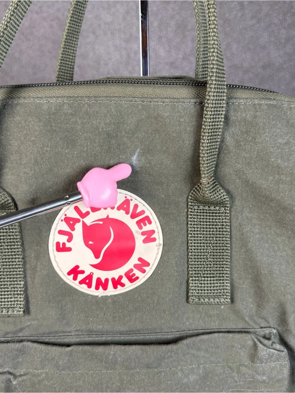 Pair Of FJALLRAVEN KANKEN Backpacks Green And Grey